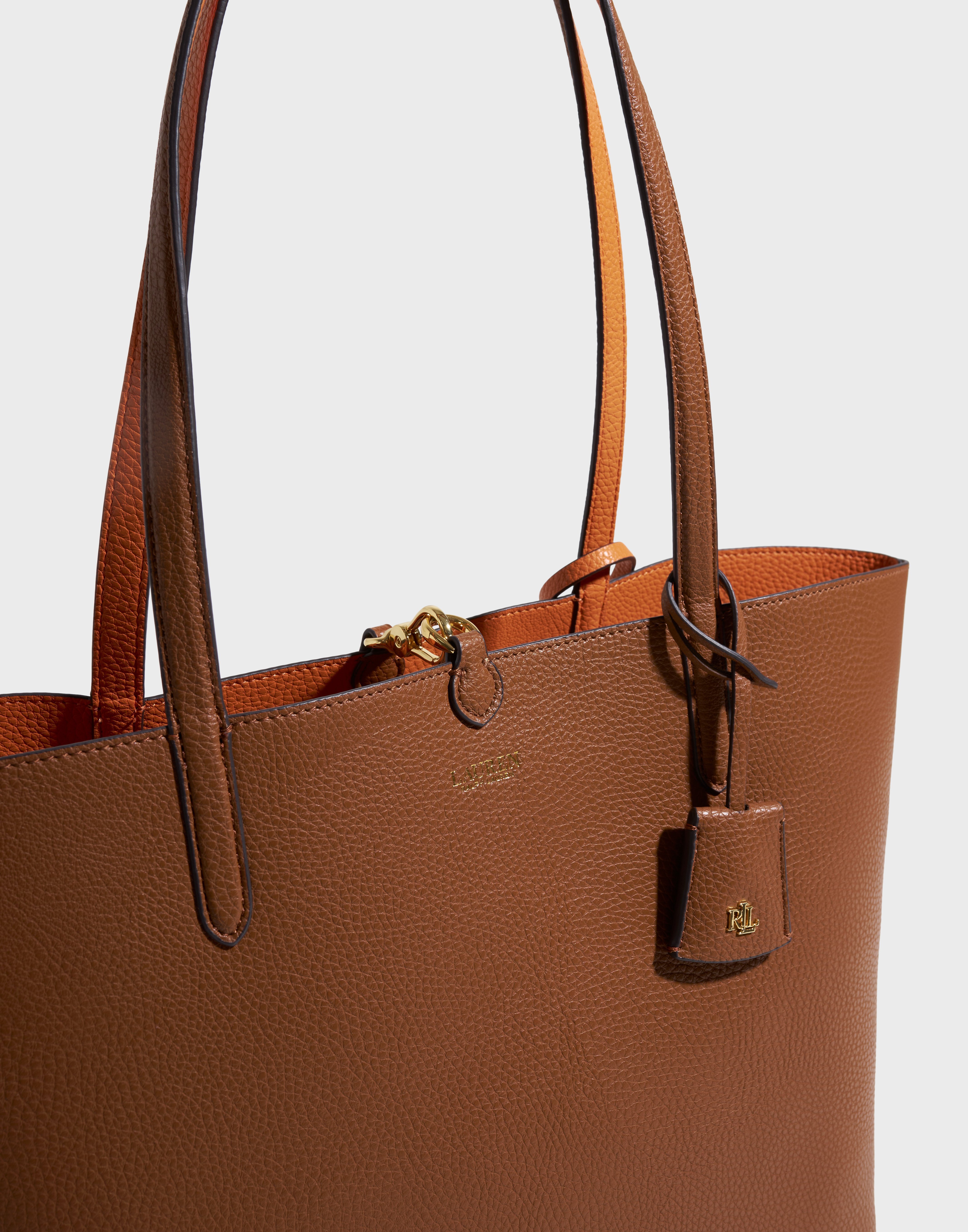 Buy Lauren Ralph Lauren RVRSBLE TOTE-TOTE-MEDIUM Brown