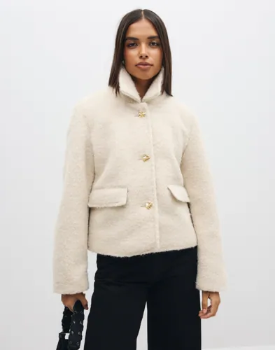 VERO MODA Vmelenaholly Short Jacket Boo pälsjackor dam – bild 2