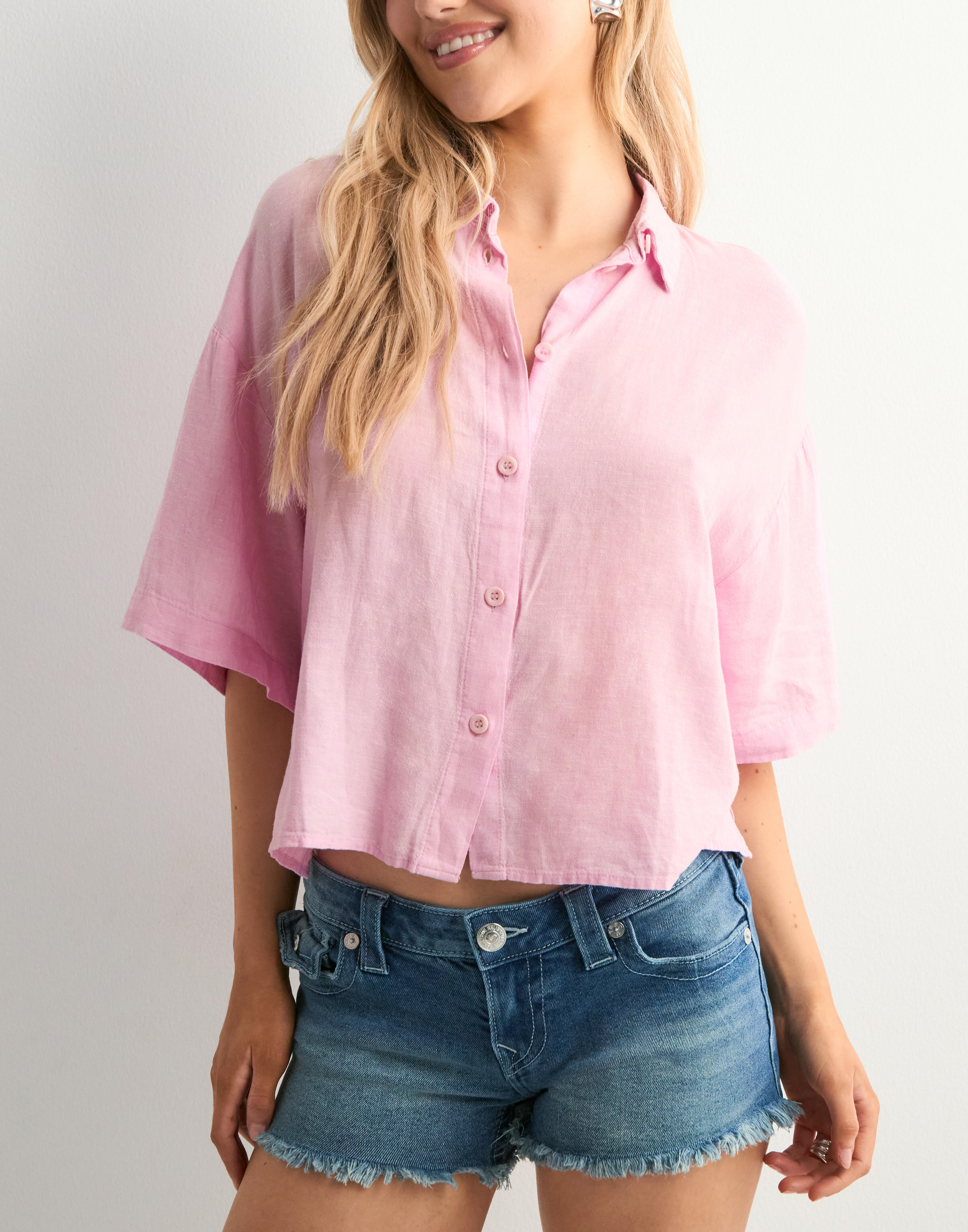 VERO MODA Vmtrille – Maglietta Donna A 2/4 Maniche – Tessuto Di Qualità – Perfetta Per La Primavera - 3