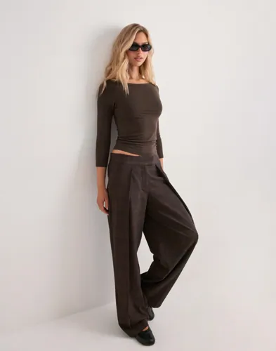PIECES Pcphoebe 3/4 Boatneck Top Jrs Noos toppar dam – bild 2
