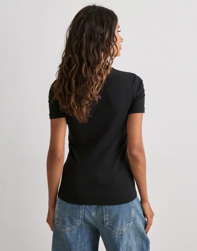 Diesel T-ribber-od T-shirt dam – bild 3
