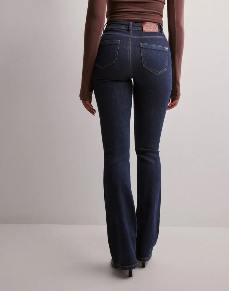 Onlwauw Hw Flared Rinse Dnm GUA030