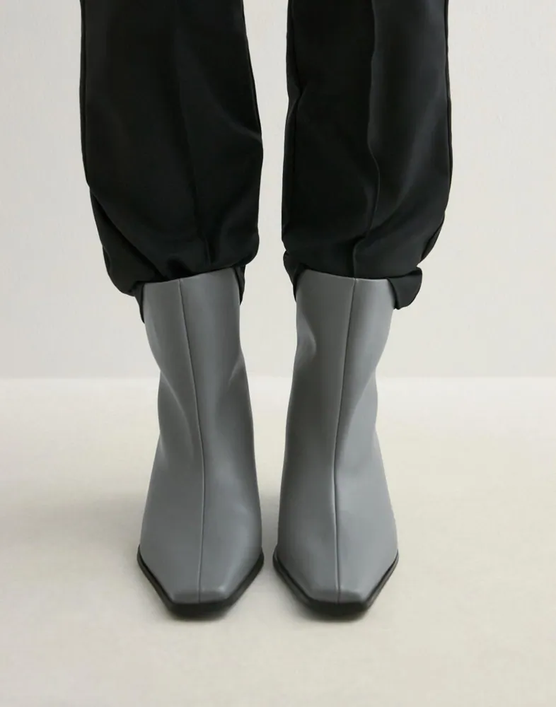 Nelly Squaretoe Ankel Boot kängor & boots dam – bild 2