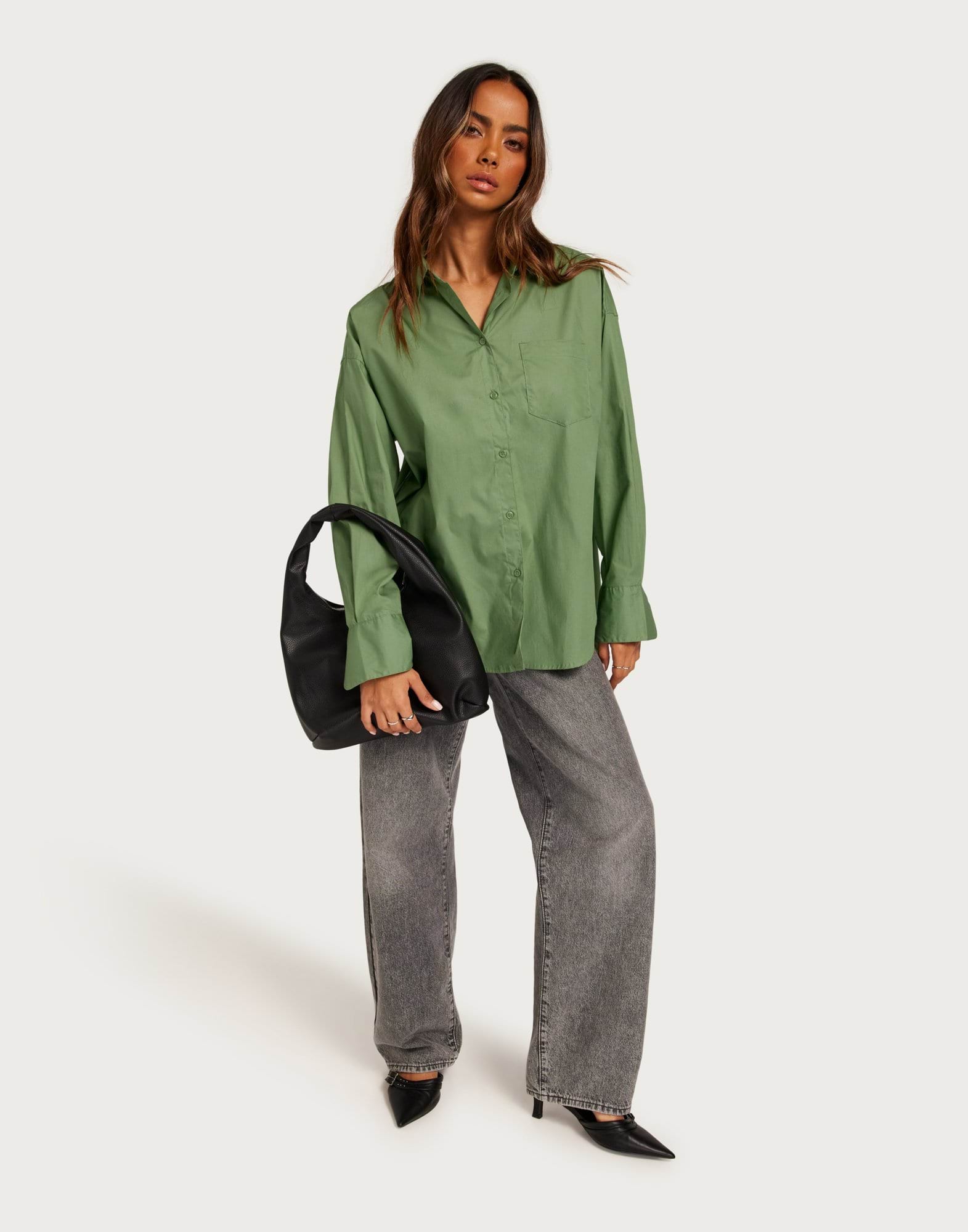 JXJAMIE LS RELAXED POPLIN SHIRT WVN