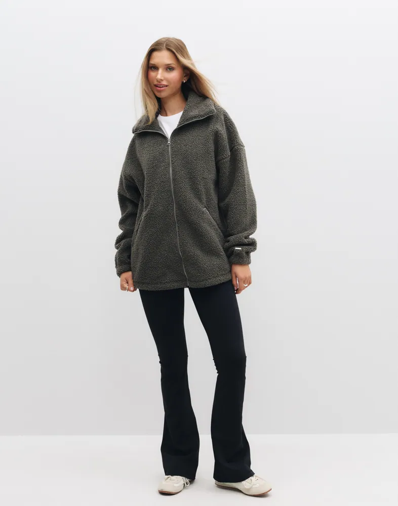 Aimn Pile Jacket jackor dam – bild 3