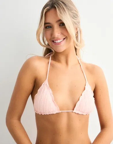 Nelly - Pink - Frill Anglais Bikini Triangle