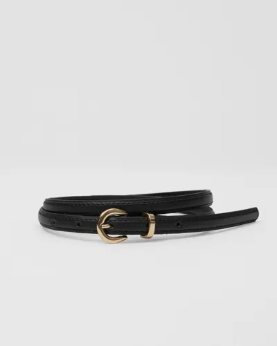 Vero Moda - Sort - Vmkatja Coated Belt Noos