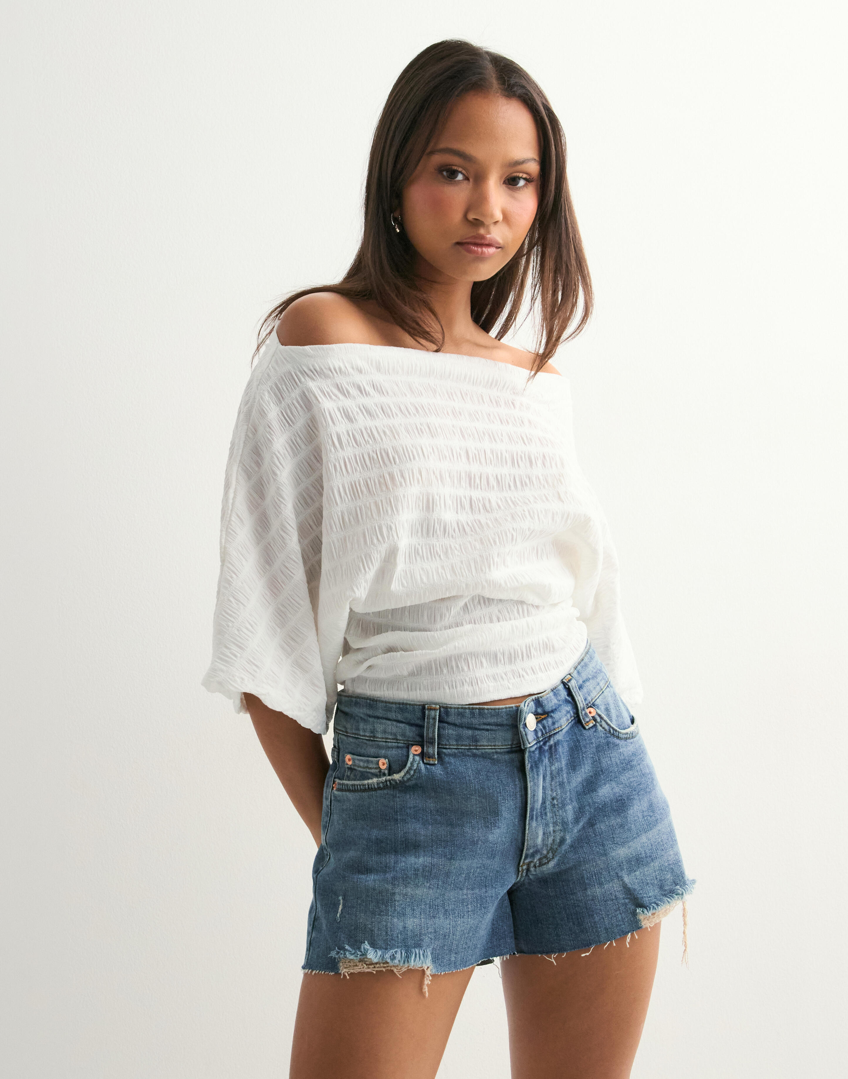 Low Waist Jeans Shorts