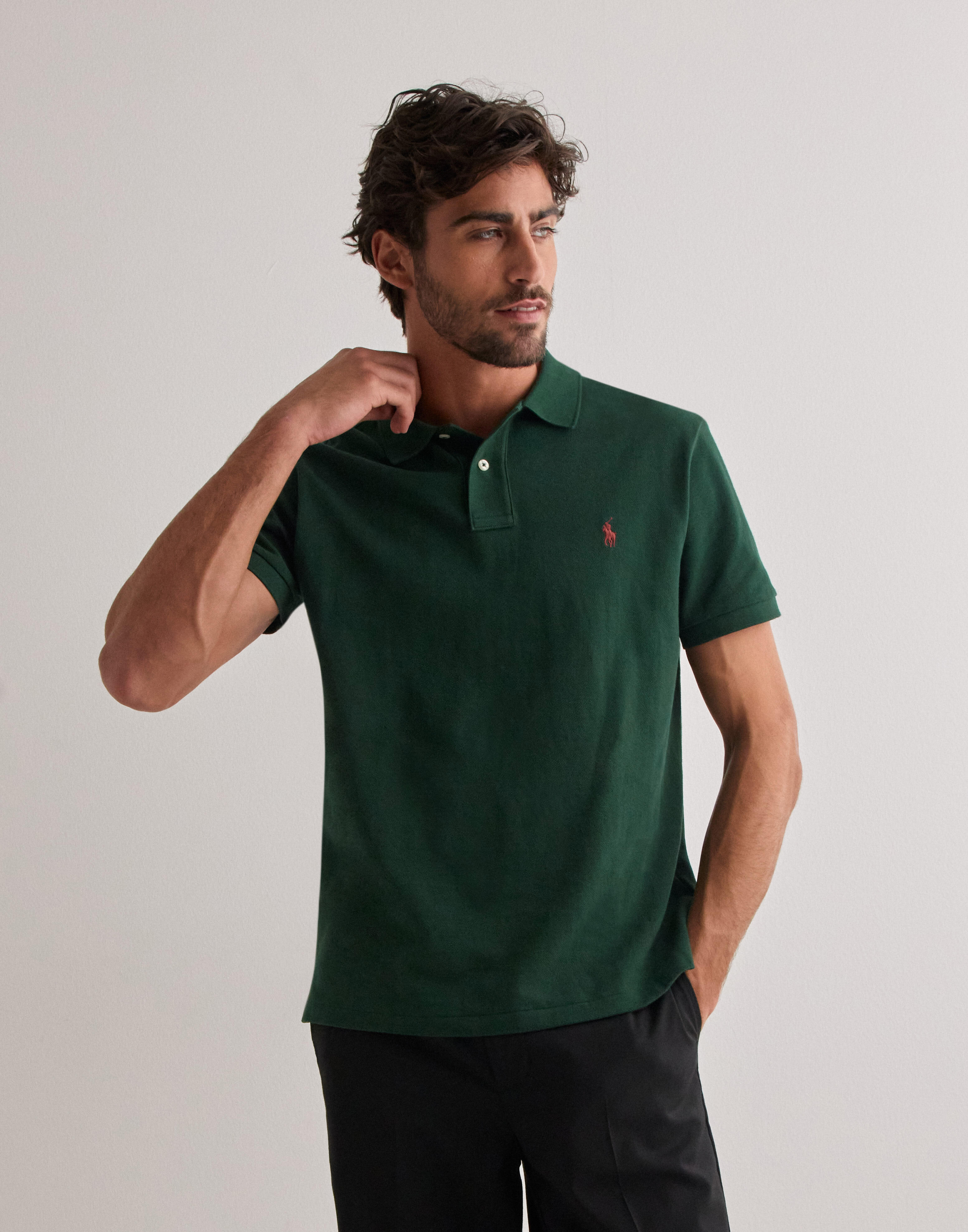 Buy Polo Ralph Lauren SSKCCMSLM1-SHORT SLEEVE-KNIT - Green