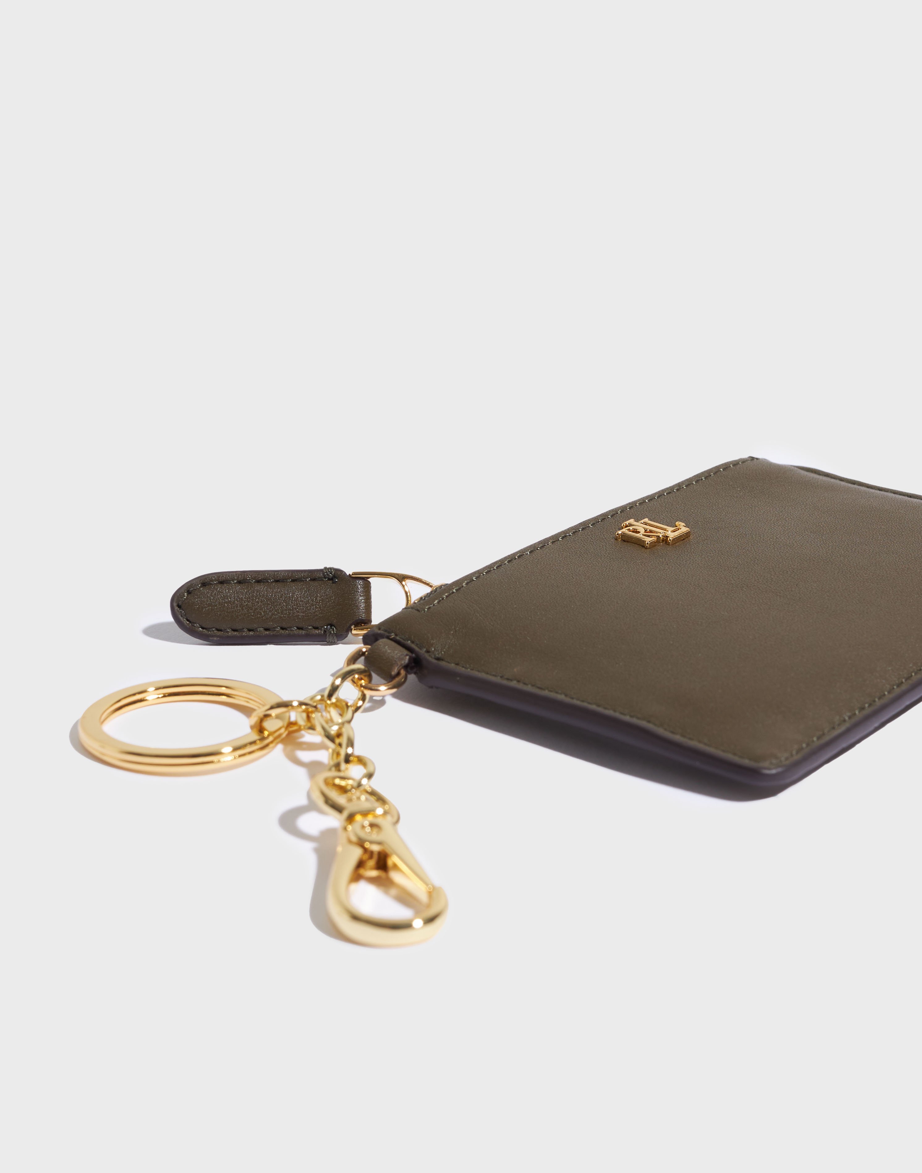 Buy Lauren Ralph Lauren ZIP CARD CAS-CARD CASE-SMALL - Green