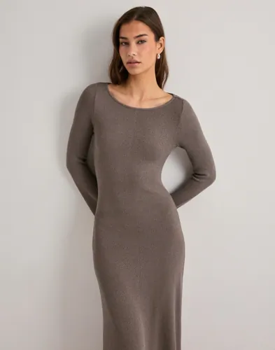 Nelly Knit Maxi Dress maxiklänningar dam – bild 3