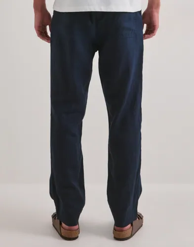 Selected Men SLH196-Straight Jeremy Linen Pant Linnebyxor herr – bild 3