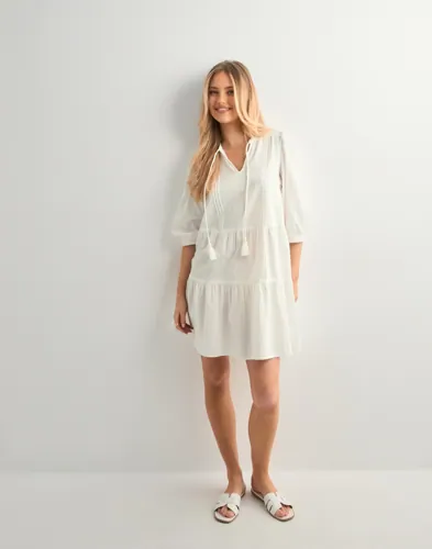 Vero Moda - Hvid - Vmpretty 3/4 Tunic Wvn Ga Noos