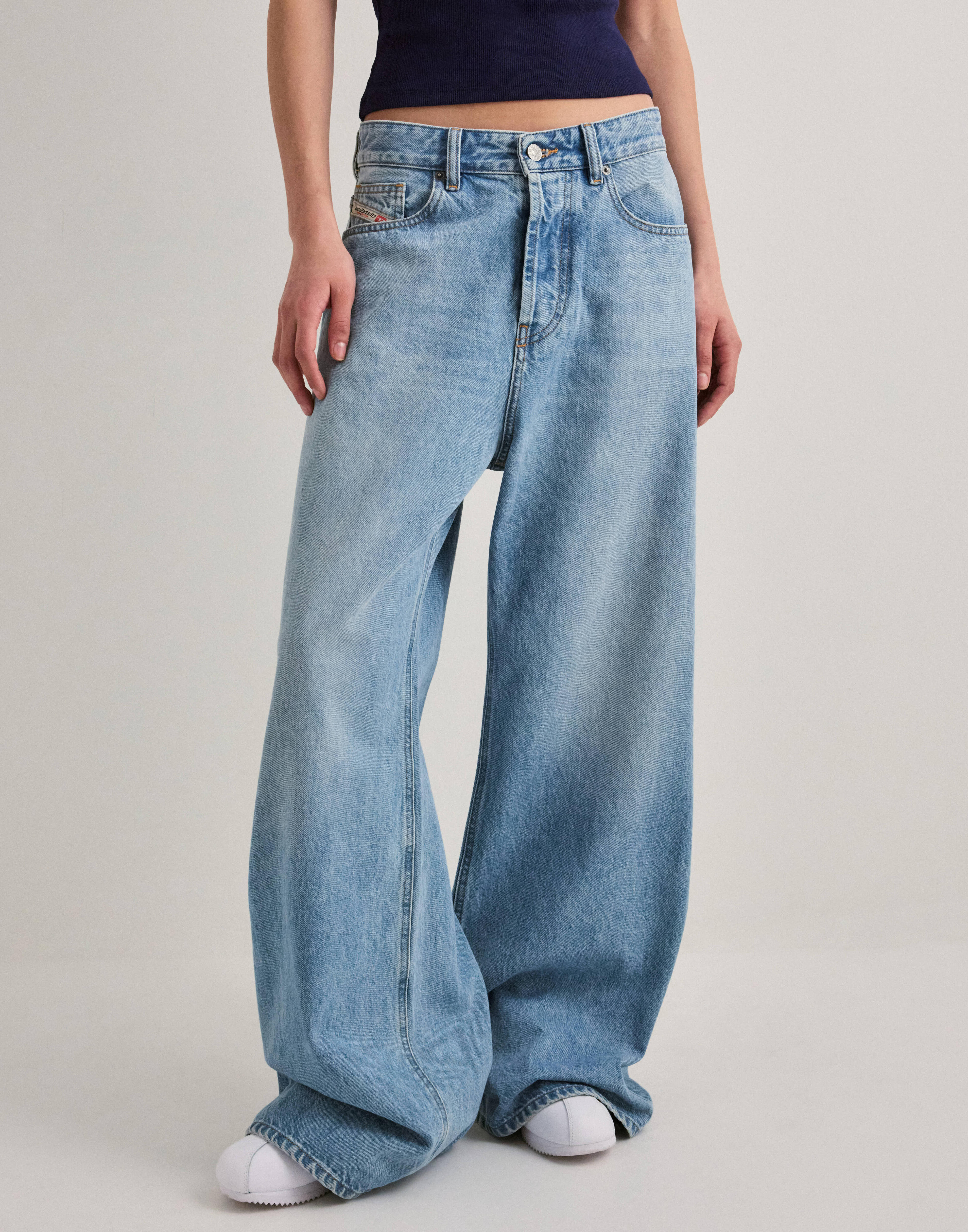 Buy Diesel 1996 D-SIRE L.32 TROUSERS - Light Blue | Nelly.com