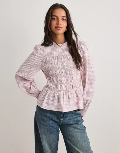 Neo Noir - Rosa - Possa Mini Check Blouse