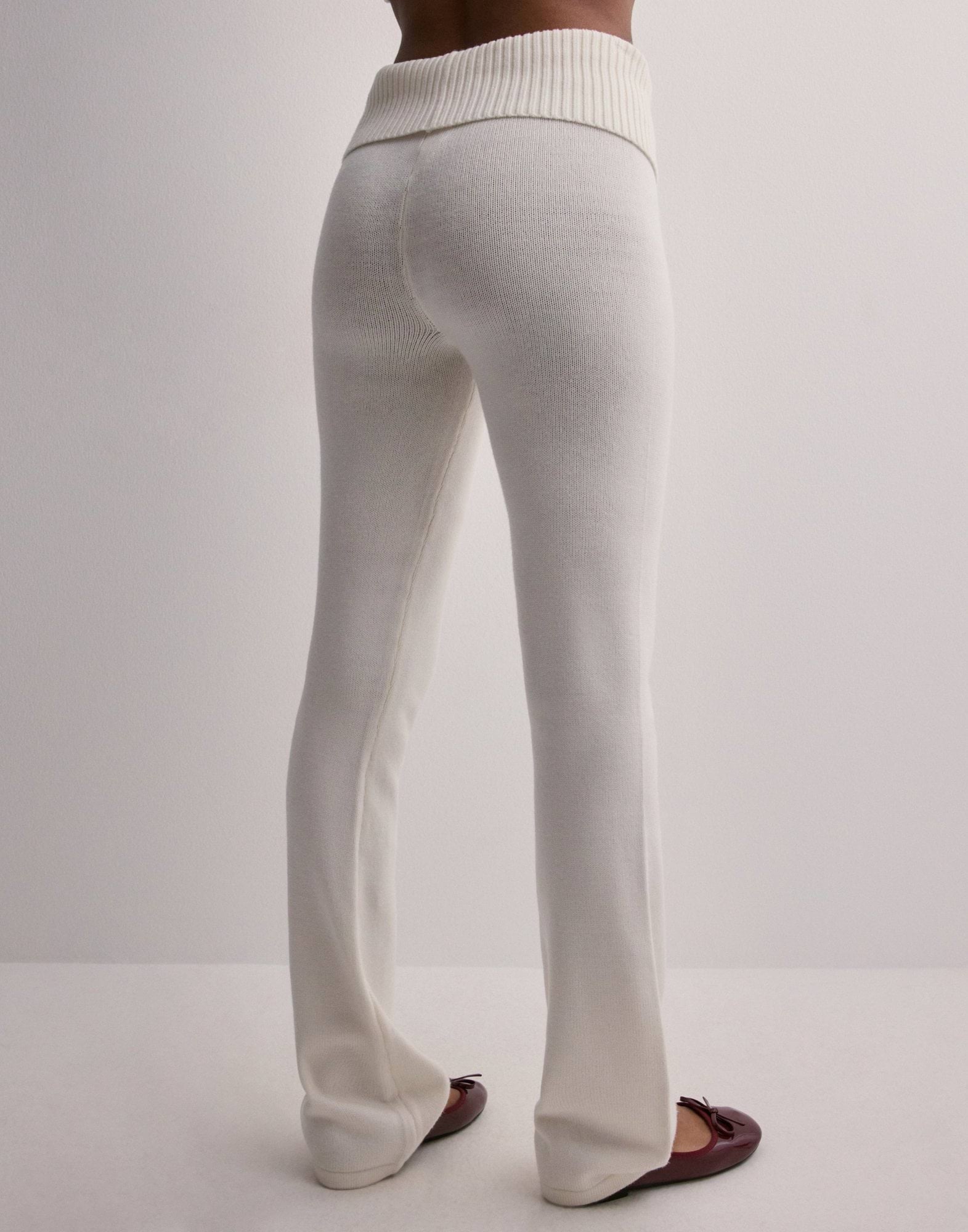 Buy Nelly Soft Lounge Knit Pant - Offwhite | Nelly.com