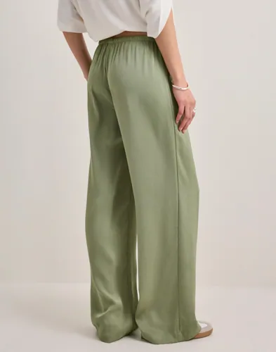 Nelly Pull On Satin Pants mjukisbyxor dam – bild 2