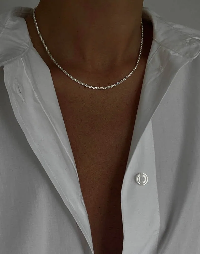 Thin Rope Chain Necklace