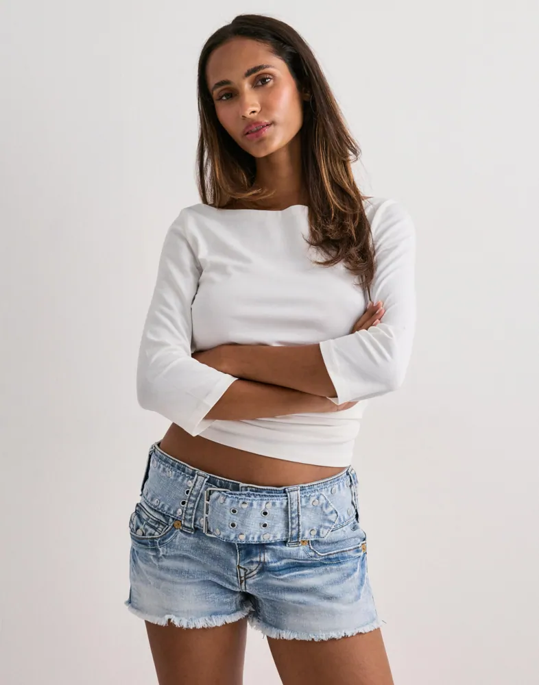 True Religion Wide Belt Joey lr Short Flap shorts dam – bild 2