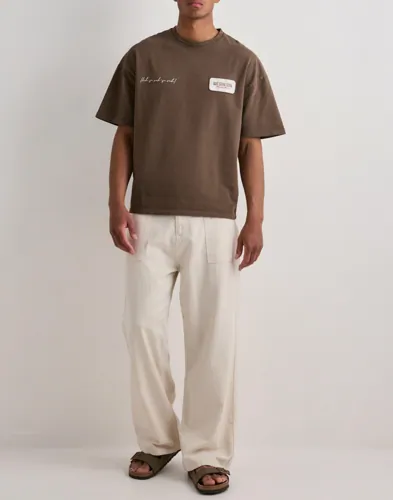 Que Sera Sera William Washed Tee Kortärmade t-shirts t-shirts - bas herr – bild 2