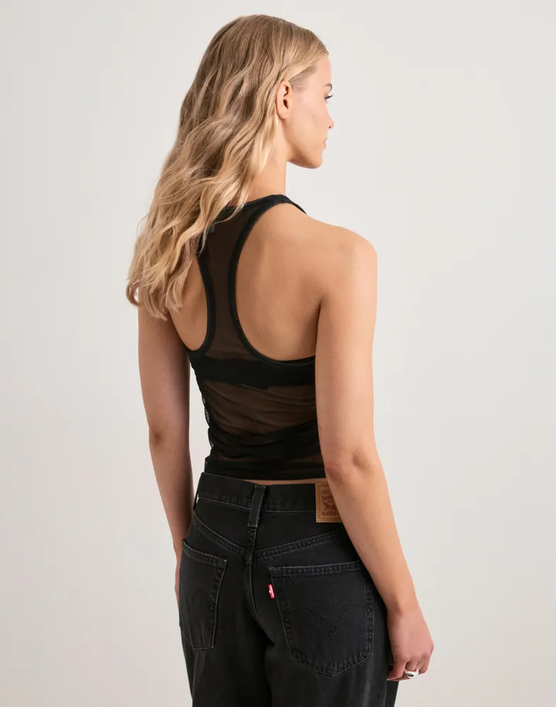 NIKE W Nk Street Gfx Sheer Tank toppar & linnen dam – bild 3