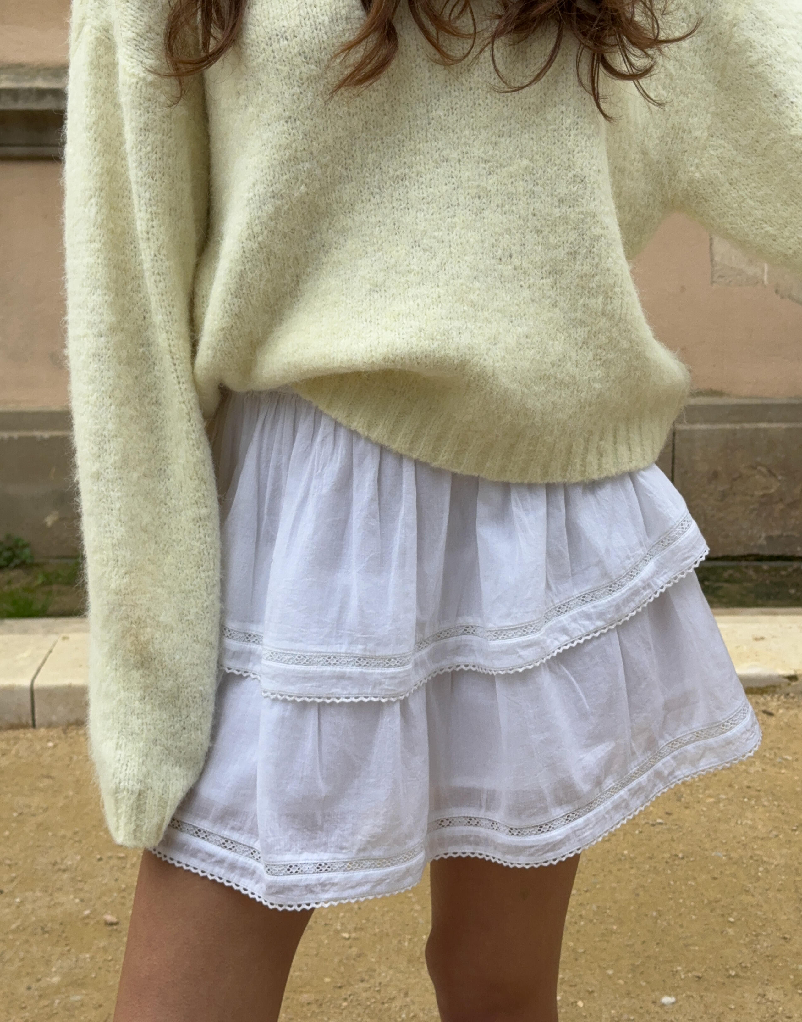 【新品未使用】Bibiy. NELLY MINI SKIRT WHITE BIBIY. MADE | NELLY MINI SKIRT 25SS WHITE｜Bibiy.