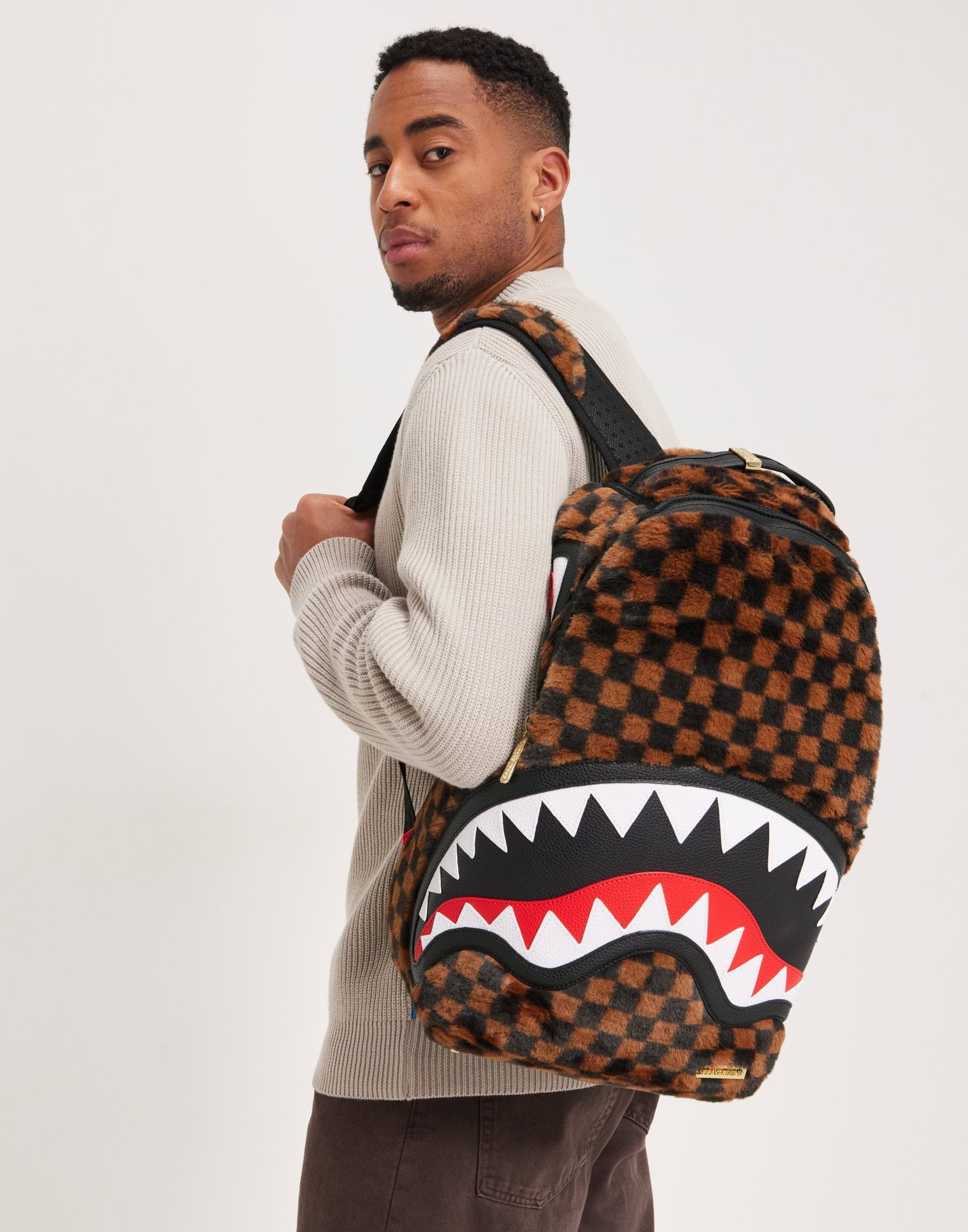 Buy Sprayground FUR SHARKS IN PARIS BACKPACK - Black | NLYMAN