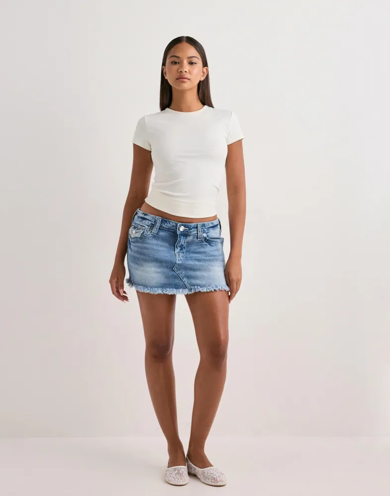 True Religion Lurex Crystal Sadie Mini Skirt kjolar dam – bild 2