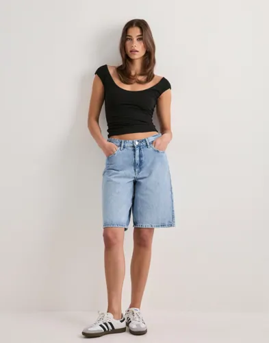 ONLY Onlsonny Hw Wide Dnm Shorts dam – bild 5