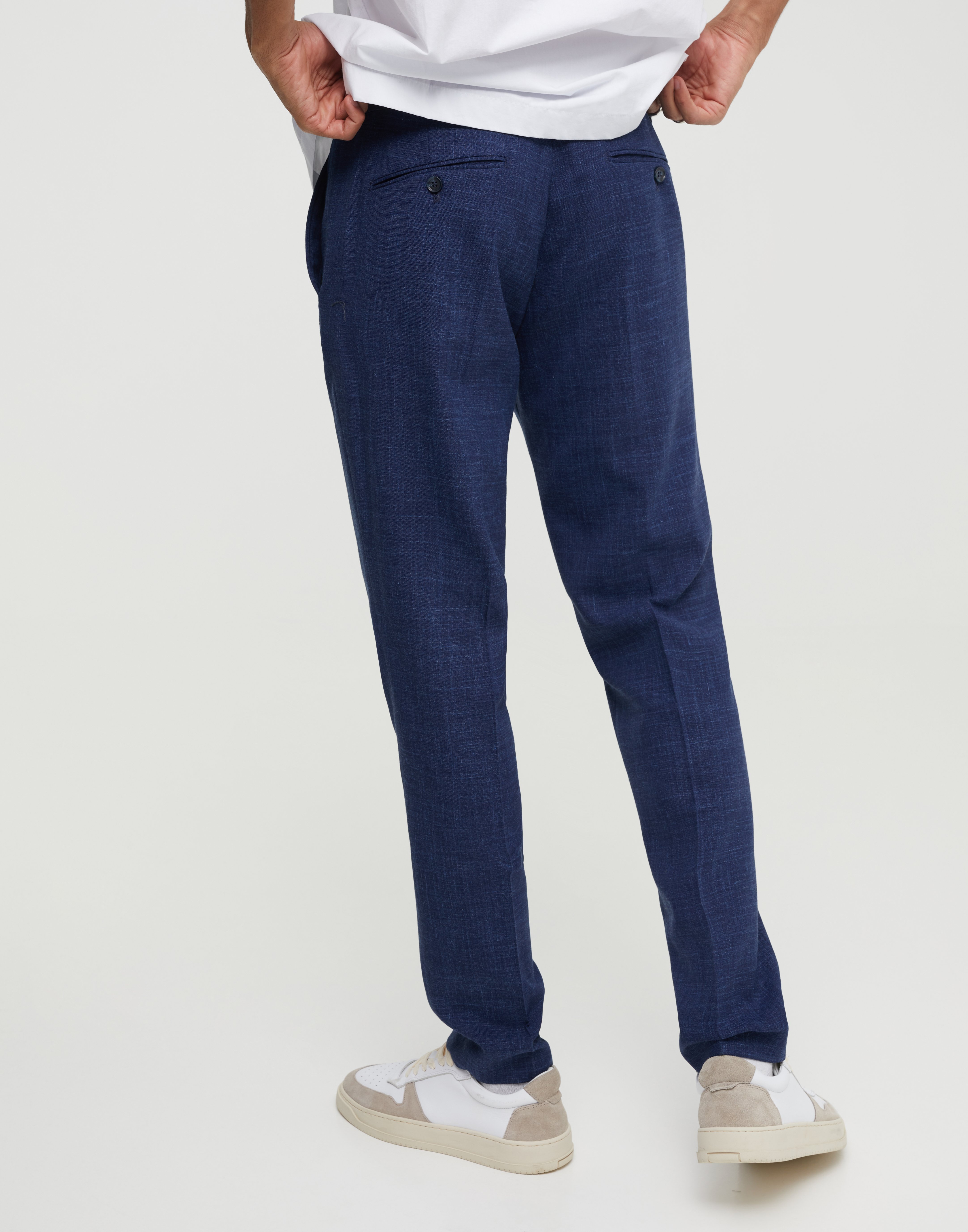 Buy Selected Men SLHSLIM-OASIS BLUE TRS B NOOS - Estate Blue | NLYMAN