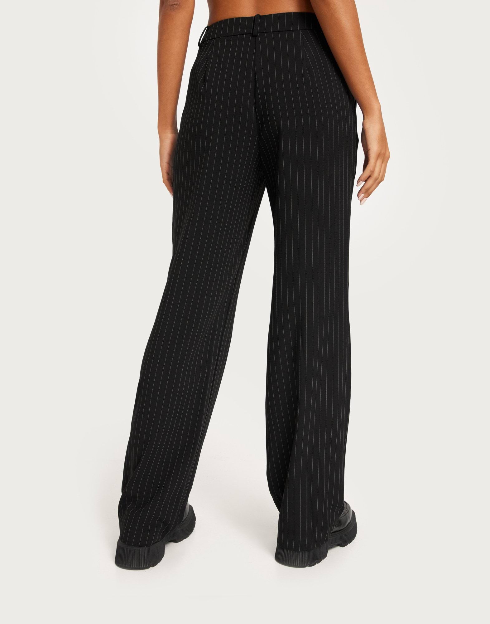 ONLKIYA HW WIDE PINSTRIPE PANT