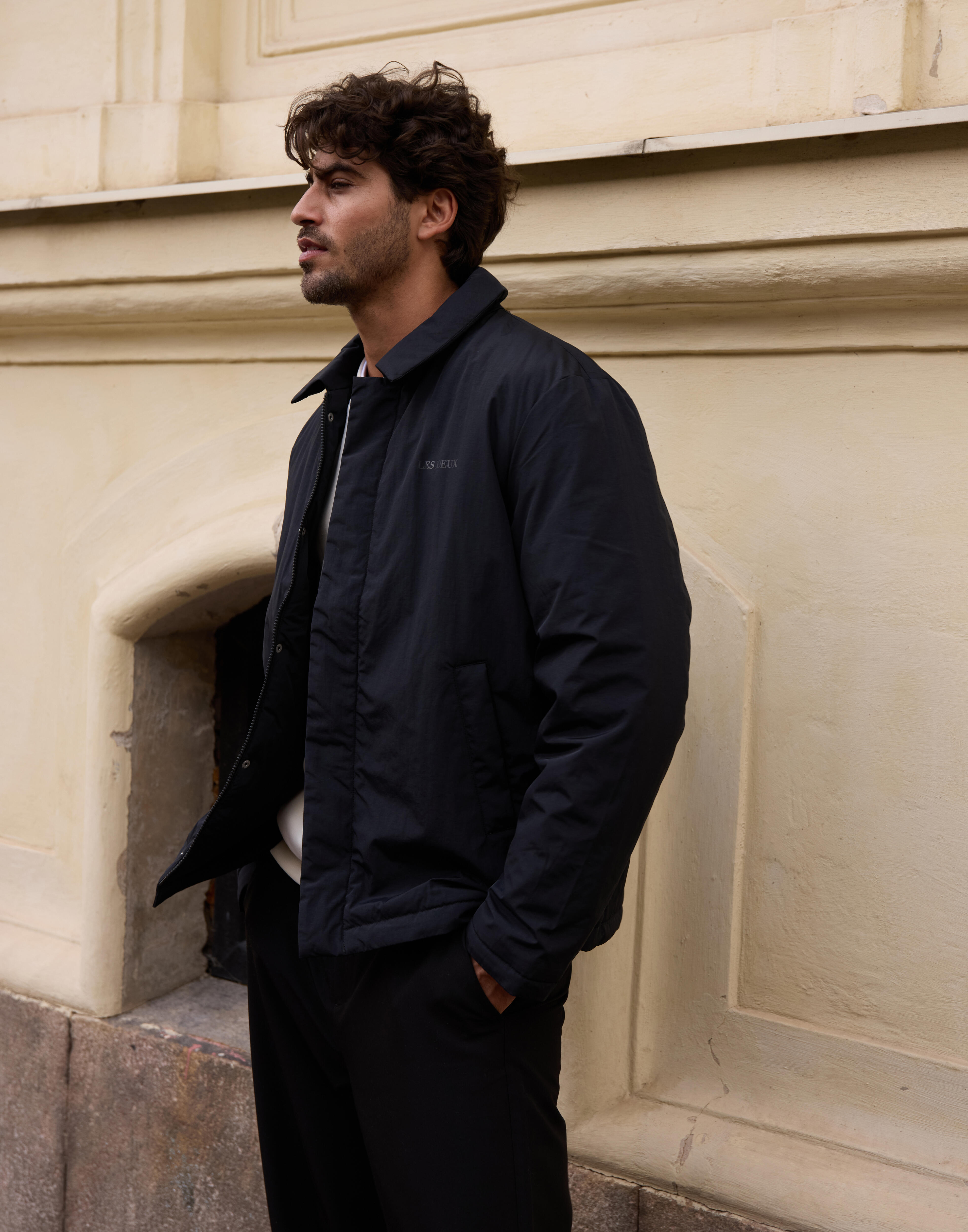 Buy Les Deux Idris Padded Jacket - Black | NLYMAN