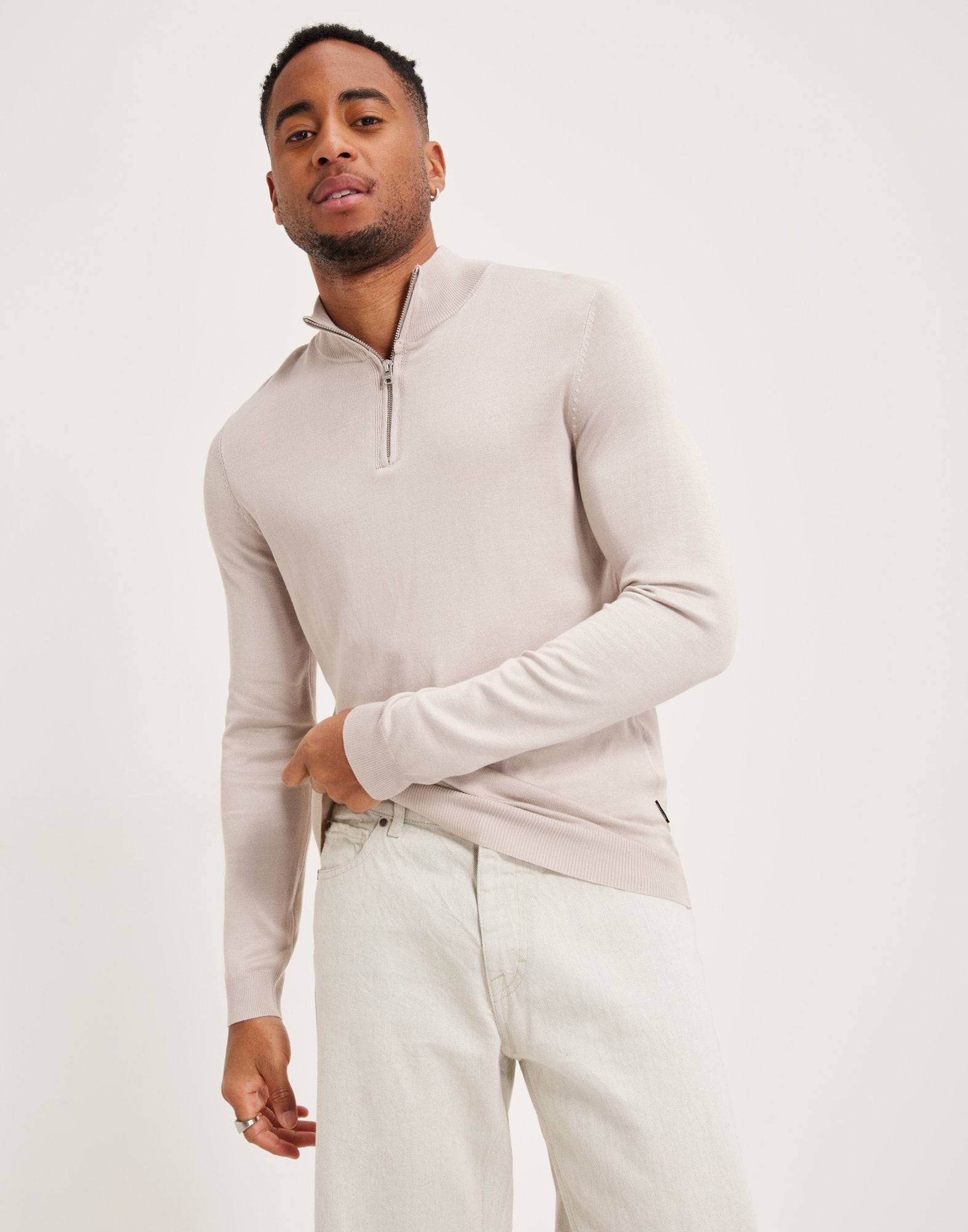 ONSWYLER LIFE REG 14 HALF ZIP KNIT