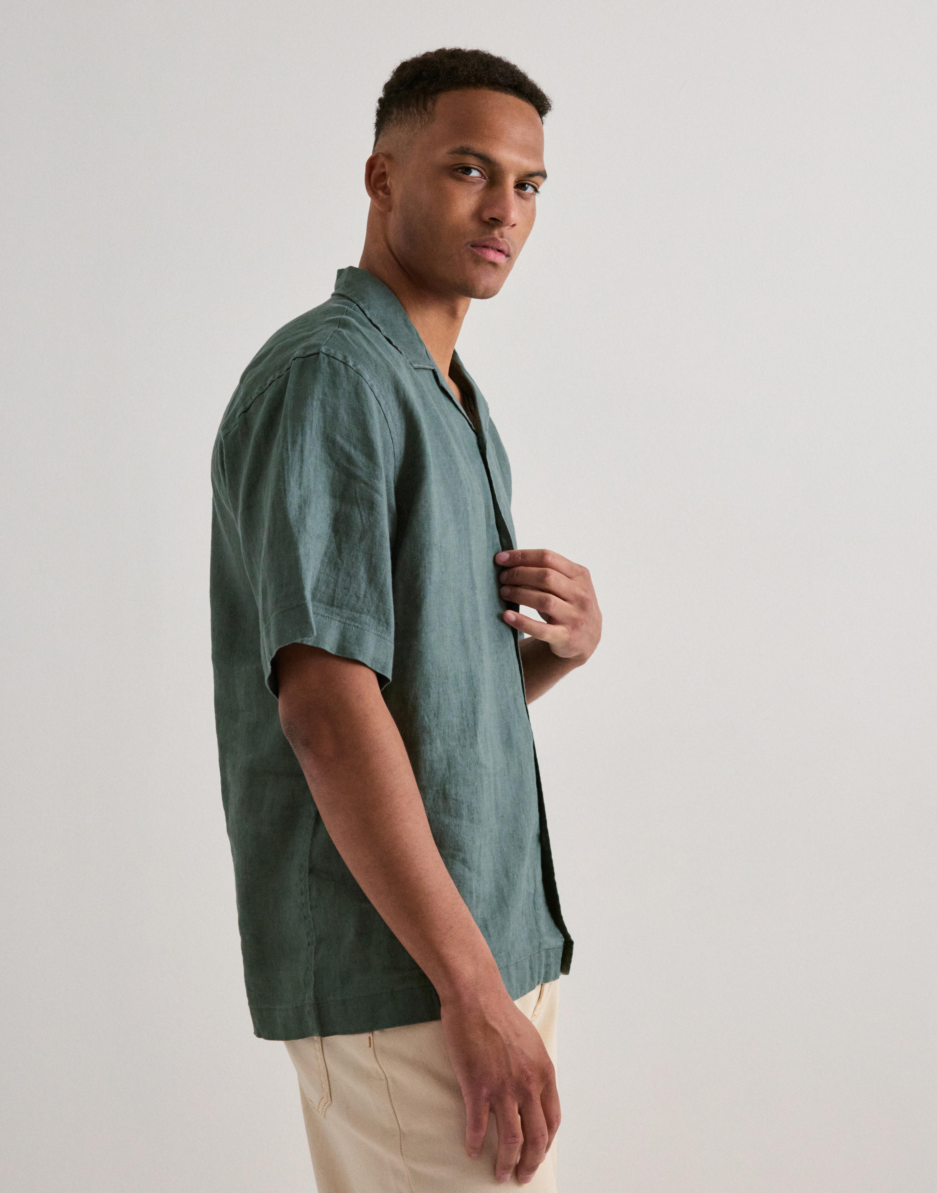 SALSATION サルセーション Round Neck Tシャツ グリーン S サル