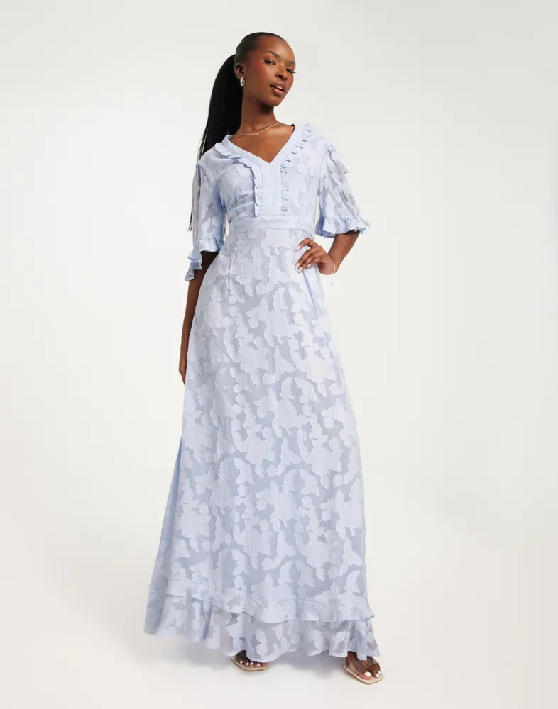 Buy Love Lolita Catalina maxi dress - Light Blue | Nelly.com