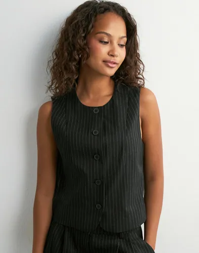 Only - Sort - Onlmalena-Reina Waistcoat Tlr Noos