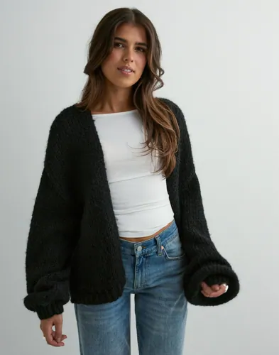 Vero Moda - Sort - Vmmaybe Ls Open Cardigan Noos