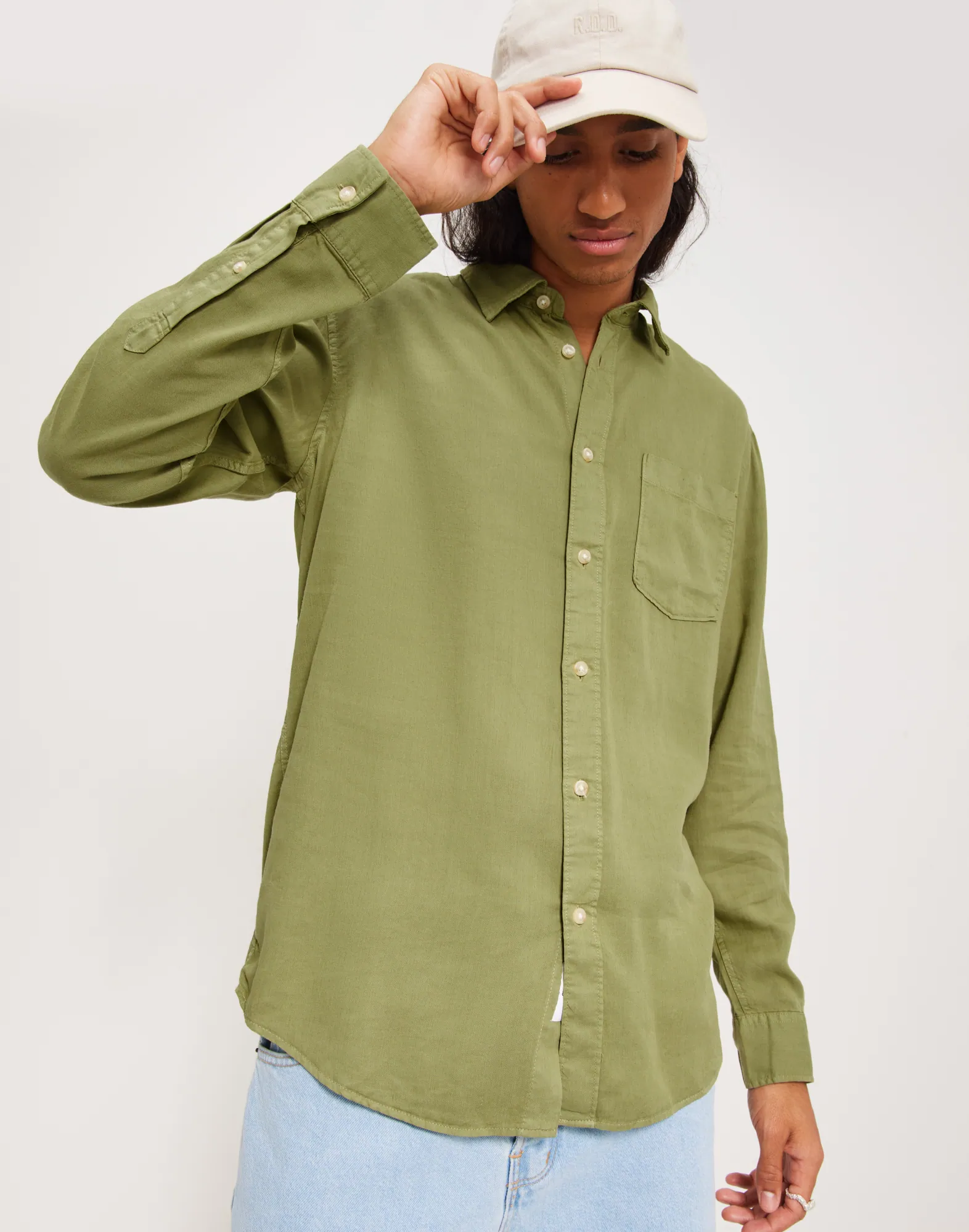 SLHREGPASTEL-LINEN SHIRT LS W NOOS