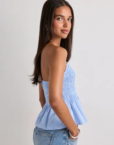 VERO MODA Vmglow Smock Bandeau Top Wvn toppar dam – bild 2