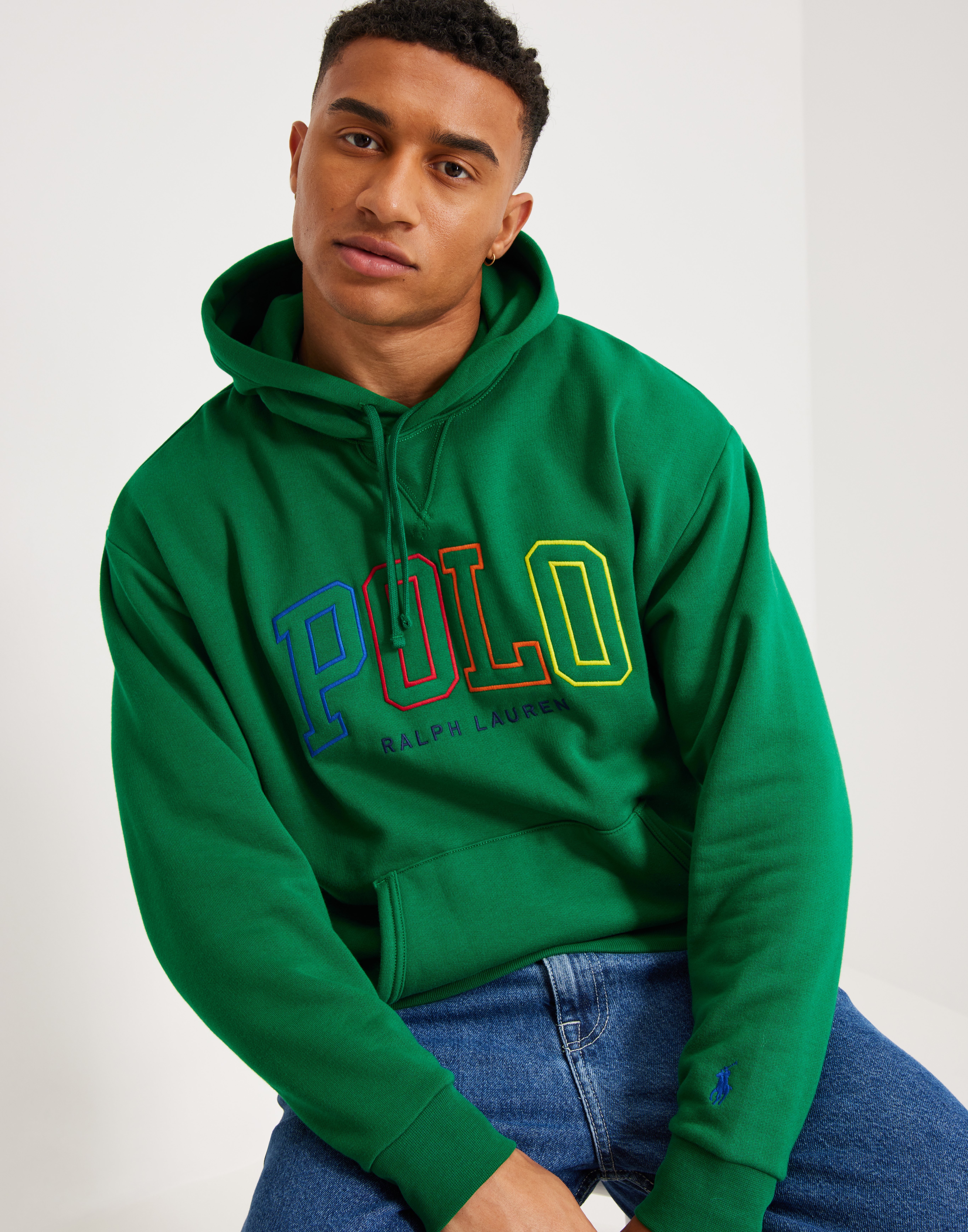 Buy Polo Ralph Lauren LONG SLEEVE SWEATSHIRT Green NLYMAN