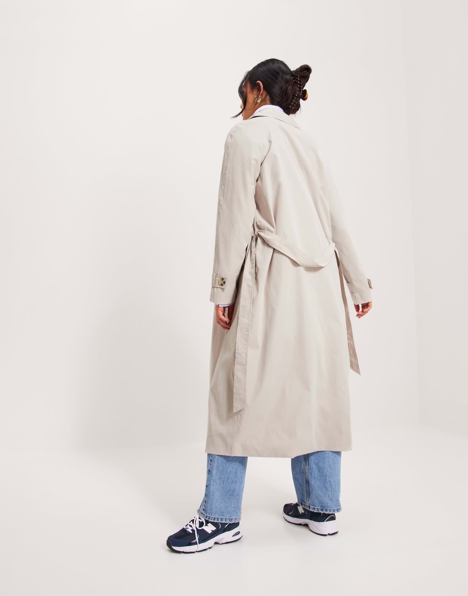 JDY trenchcoat tussen JDYISADORA beige | wehkamp
