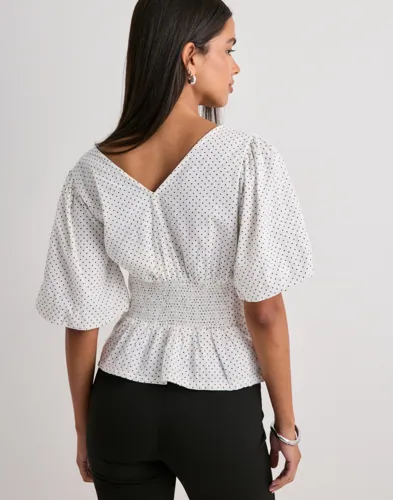 NEO NOIR Sapura Mini Dot Blouse blusar dam – bild 3