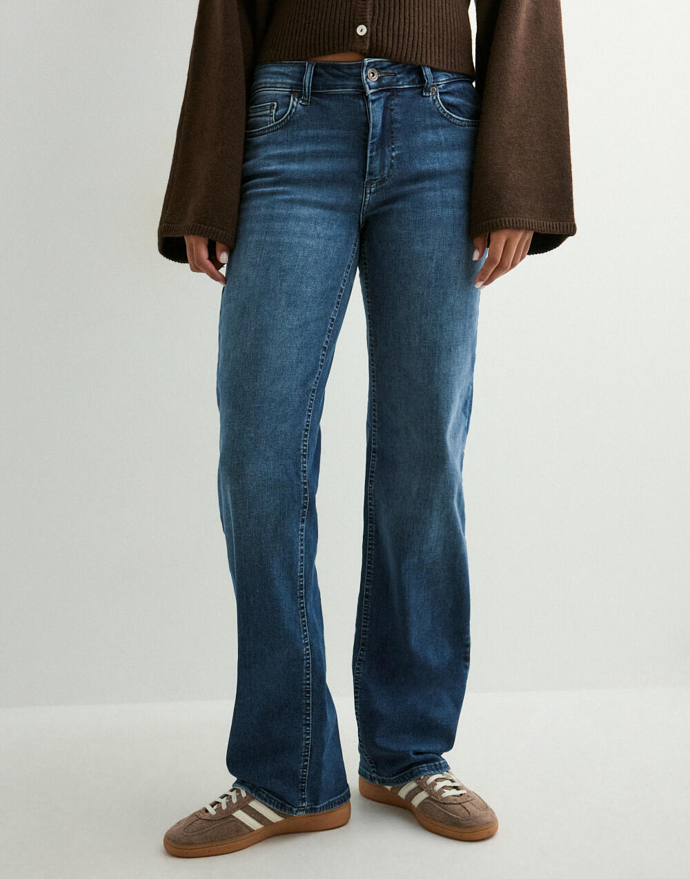 Buy Only ONLBLUSH MID STRAIGHT DNM TAI021 NO - Dark Blue
