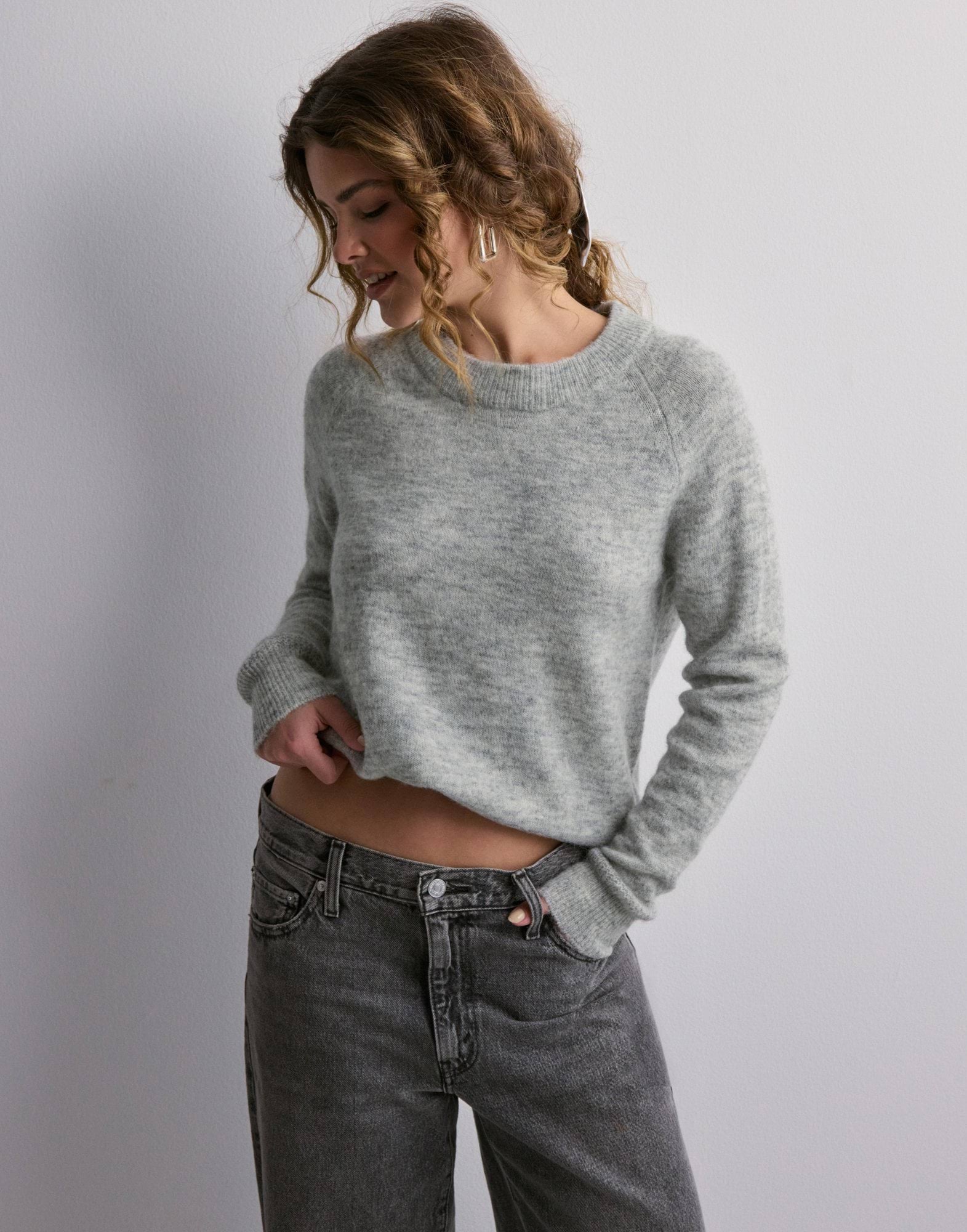 SLFLULU LS KNIT O-NECK B NOOS