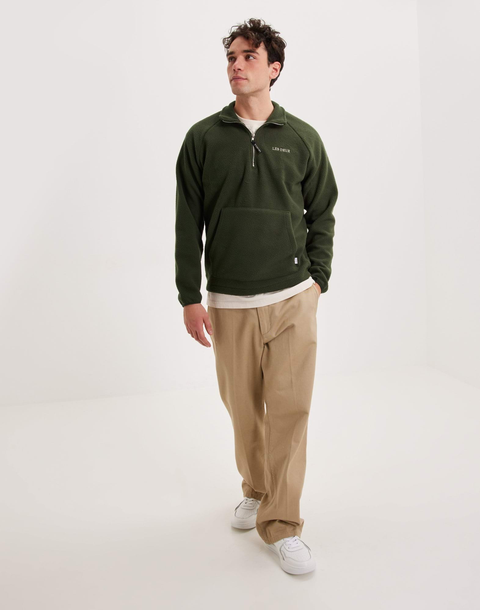 Duncan Pile Halfzip Sweatshirt