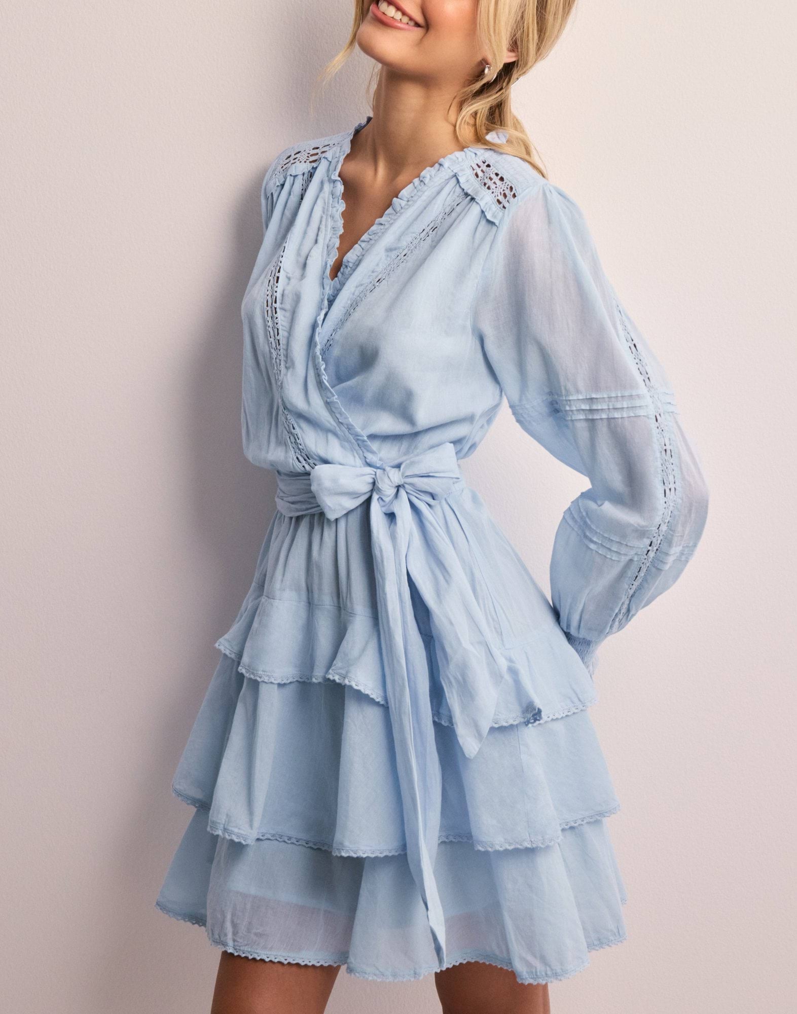 Aran S Voile Dress Ivory
