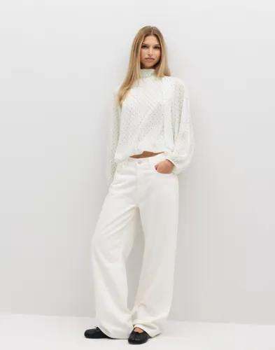 NEO NOIR Dorellie Dot Blouse blusar dam – bild 2