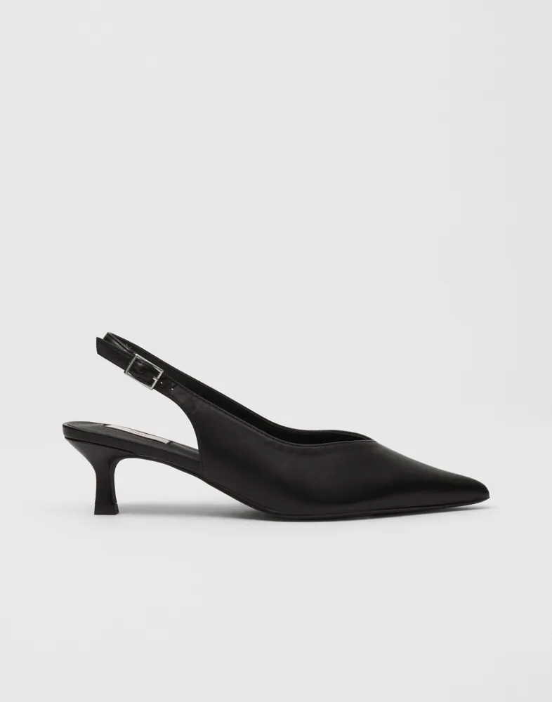 Thin V-Shape Slingback
