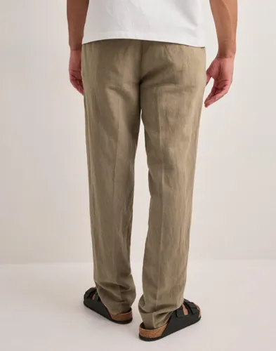 Selected Men SLH196-Straight Leroy Sun Pant Noos Linnebyxor herr – bild 3
