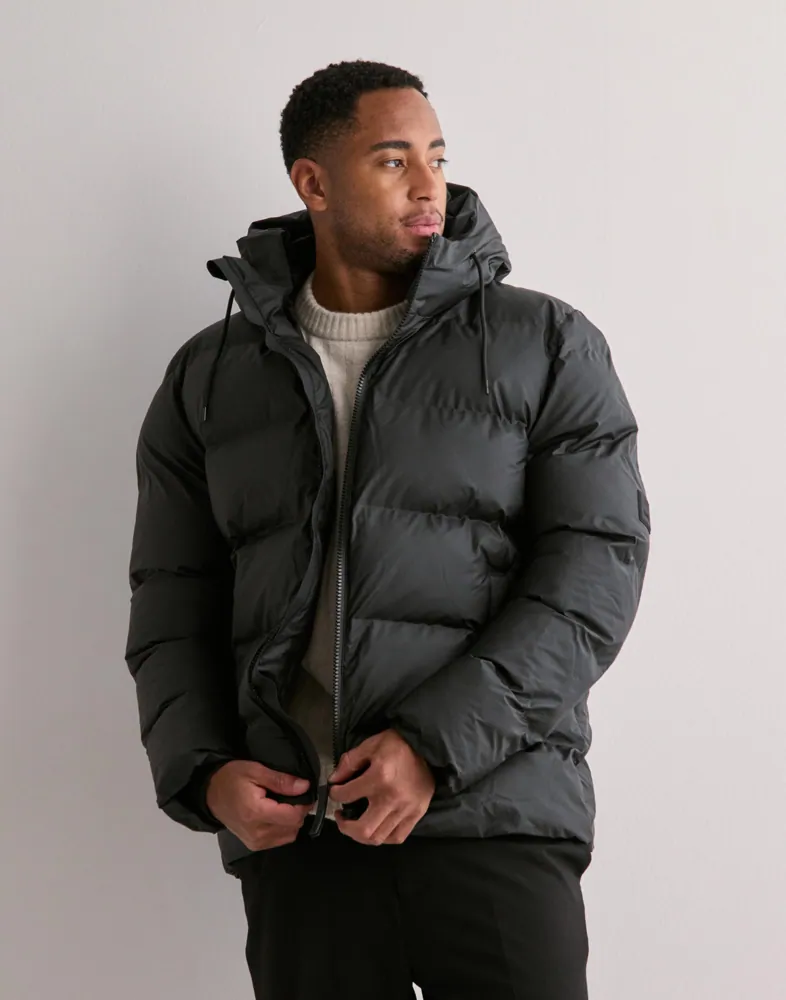 Buy Rains Alta Puffer Jacket W3T3 Black NLYMAN
